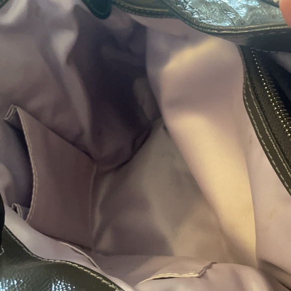 Coach Patent Leather Shoulder Bag - Picture 7 of 9